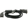 Honeywell USB Y Cable - 6 ft DB-9/USB Data Transfer Cable for Vehicle Mount Terminal - First End: 1 x 9-pin DB-9 Serial - Second End: (Fleet Network)