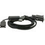 Honeywell USB Y Cable - 6 ft DB-9USB Data Transfer Cable for Vehicle Mount Terminal - First End 1 x 9-pin DB-9 Serial - Second End VM1052CABLE