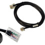 apg Printer Interface Cable  CD-102B Cable for Cash Drawer to Printer  1 x RJ-12 Male - 1 x RJ-45 Male  Connects to TPG and Ithaca CD-102B