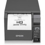 Epson TM-T70II Desktop Direct Thermal Printer - Monochrome - Receipt Print - USB - Serial - With Cutter - Dark Gray - 984 ins Mono - C31CD38A9982