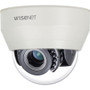 Wisenet HCD-6080R 2 Megapixel Indoor/Outdoor Full HD Surveillance Camera - Color - Dome - 65 ft (19.81 m) Infrared Night Vision - 1920 (Fleet Network)