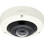 Wisenet XNF-8010RV 6 Megapixel Outdoor Network Camera - Color - Fisheye - 4921 ft 15 m Infrared Night Vision - H265 H264 MJPEG XNF-8010RV