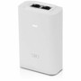 Ubiquiti POE-24-7W-G-WH PoE Injector - 120 V AC 230 V AC Input - 24 V DC 300 mA Output - Gigabit Ethernet Input Ports - Gigabit POE-24-7W-G-WH