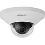 Wisenet QND-8011 5 Megapixel Indoor Network Camera - Dome - MJPEG, H.264, H.265 - 2592 x 1944 - 2.8 mm Fixed Lens - CMOS - HDMI - Wall (Fleet Network)