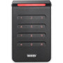 HID Signo 40k Card ReaderKeypad Access Device - Black Silver Door - Key Code Proximity - 394 100 mm Operating Range - Bluetooth 40KNKS-00-000000