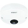 Wisenet QNF-9010 12 Megapixel Indoor Network Camera - Color - Fisheye - H.265, H.264, MJPEG, H.264M, H.264H - 3008 x 3008 - 1.1 mm - - (Fleet Network)