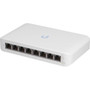 Ubiquiti UniFi Switch Lite 8 PoE USW-Lite-8-PoE Ethernet Switch - 8 Ports - Manageable - 2 Layer Supported - 8 W Power Consumption - W USW-LITE-8-POE