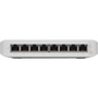 Ubiquiti UniFi Switch Lite 8 PoE USW-Lite-8-PoE Ethernet Switch - 8 Ports - Manageable - 2 Layer Supported - 8 W Power Consumption - W USW-LITE-8-POE