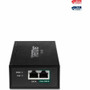 TRENDnet Gigabit 4PPoE Injector - 1 x Gigabit Ethernet Input Port(s) - 1 x Gigabit 4PPoE Output Port(s) - 95 W (Fleet Network)
