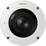 Wisenet XNF-9010RV 12 Megapixel Outdoor Network Camera - Color - Fisheye - 32.81 ft (10 m) Infrared Night Vision - H.264, H.265, MJPEG (Fleet Network)