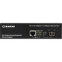 Black Box 101001000B-T PoE PSE To 1000B-X Media Converter - Network RJ-45 - 1x PoE RJ-45 Ports - 1 x LC Ports - DuplexLC Port - LPS500A-MM-LC-R3