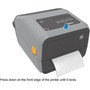 Zebra ZD421c Desktop Thermal Transfer Printer - Monochrome - LabelReceipt Print - USB - USB Host - Bluetooth - Near Field NFC - US ZD4A042-C01W01EZ