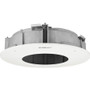 Wisenet SHD-2510FPW In-Ceiling Housing - White (Fleet Network)