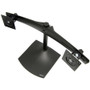 Ergotron DS100 Dual-Monitor Desk Stand - Up to 28kg - Up to 24" Flat Panel Display - Black (Fleet Network)
