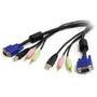 StarTechcom_6_ft_4-in-1_USB_VGA_KVM_Switch_Cable_with_Audio_-_1_x_Type_B_Male_KeyboardMouse_1_x_HD-15_Male_VGA_2_x_Mini-phone_Male_USBVGA4N1A6