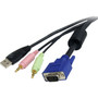 StarTechcom_6_ft_4-in-1_USB_VGA_KVM_Switch_Cable_with_Audio_-_1_x_Type_B_Male_KeyboardMouse_1_x_HD-15_Male_VGA_2_x_Mini-phone_Male_USBVGA4N1A6