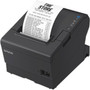 Epson  Tm-t88vii-052 Thermal Receipt Printer Black Usb  Ethernet Interfaces Ps-180 Power Supply And Ac Cable - 500 mms Mono - C31CJ57052