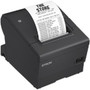 Epson  Tm-t88vii-052 Thermal Receipt Printer Black Usb  Ethernet Interfaces Ps-180 Power Supply And Ac Cable - 500 mms Mono - C31CJ57052