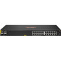 Aruba 6000 24G Class4 PoE 4SFP 370W Switch - 24 Ports - Manageable - Gigabit Ethernet - 101001000Base-T 1000Base-X - 3 Layer - - 2 R8N87AABA