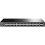 TP-Link JetStream 48-Port Gigabit L2+ Managed Switch with 4 10GE SFP+ Slots - 48 Ports - Manageable - Gigabit Ethernet, 10 Gigabit - - (Fleet Network)