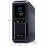CyberPower Intelligent LCD UPS CP1350AVRLCD3 1350VA Mini-tower UPS - Mini-tower - AVR - 8 Hour Recharge - 4 Minute Stand-by - 120 V AC CP1350AVRLCD3