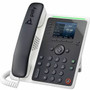 Poly Edge E220 IP Phone - Corded - Corded - Bluetooth, NFC - Desktop, Wall Mountable - 4 x Total Line - VoIP - 2 x Network (RJ-45) - (Fleet Network)