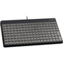 CHERRY SPOS Rows and Columns Keyboard - 142 Keys - 142 Relegendable Keys - Magnetic Stripe Reader - USB - Black G86-63400EUADAA