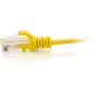 C2G 1ft Cat6 Slim Snagless Unshielded (UTP) Ethernet Cable - Yellow - 1 ft Category 6 Network Cable for Network Device - First End: 1 (01170)