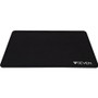 V7 Antimicrobial Mouse Pad - 7.09" (180 mm) Dimension - Black - Natural Rubber - Anti-slip, Odor Resistant, Stain Resistant (MP02BLK)