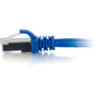 C2G 5ft Cat6a Snagless Shielded STP Network Patch Cable - Blue - 5 ft Category 6a Network Cable for Network Device - First End 1 x 00676