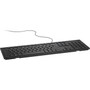 Dell KB216 Keyboard - USB Interface - French Canada - Notebook All-in-One PC Mobile Workstation - Black KB216-BK-FR-CAN