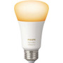 Philips Hue White A19 Single Bulb - 9.50 W - 120 V AC, 230 V AC - 840 lm - A19 Size - Warm White Light Color - E27 Base - 25000 Hour - (Fleet Network)