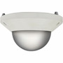 Hanwha SPB-VAN3 Smoked Dome Cover - Polycarbonate Aluminum - Ivory Transparent Smoke SPB-VAN3