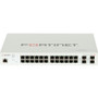 Fortinet FortiSwitch FS-224E-PoE Ethernet Switch - 24 Ports - Manageable - Gigabit Ethernet - 1000Base-X, 10/100/1000Base-T - 3 Layer (Fleet Network)