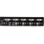 StarTech.com 4 Port DVI + USB KVM Switch with Audio - KVM switch - USB 2.0 Hub - 2 ports - 1 local user - 1U - 4 x 1 - 4 x DVI Monitor (SV431DVIUA)