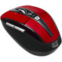 Adesso iMouse S60R - 24 GHz Wireless Programmable Nano Mouse - Optical - Wireless - Radio Frequency - 240 GHz - Red - USB - 1600 dpi IMOUSE S60R
