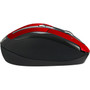 Adesso iMouse S60R - 24 GHz Wireless Programmable Nano Mouse - Optical - Wireless - Radio Frequency - 240 GHz - Red - USB - 1600 dpi IMOUSE S60R