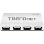 TRENDnet USB 2.0 7-Port High Speed Hub with 5V/2A Power Adapter, Up to 480 Mbps USB 2.0 connection Speeds, TU2-700 - High Speed USB /w (TU2-700)