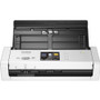 Brother ADS-1700W Wireless Compact Desktop Scanner - 48-bit Color - 25 ppm (Mono) - 25 ppm (Color) - Duplex Scanning - USB (Fleet Network)