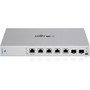 Ubiquiti 10 Gigabit 6-Port 8023bt UniFi Switch - 4 Ports - Manageable - 2 Layer Supported - Modular - Twisted Pair Optical Fiber - 1 US-XG-6POE