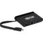 Tripp Lite U444-T6N-H4GUBC Docking Station - for NotebookTablet PCDesktop PCSmartphone - 100 W - USB 31 Type C - 3 x USB Ports - 1 U444-T6N-H4GUBC