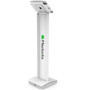 Compulocks Space iPad BrandMe Floor Stand - Up to 11 Screen Support - Floor - Aluminum - White 140W211SENW