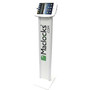 Compulocks Space iPad BrandMe Floor Stand - Up to 11 Screen Support - Floor - Aluminum - White 140W211SENW