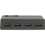 Tripp Lite 4-Port USB 3.0 SuperSpeed Hub for Data and USB Charging - USB-A, BC 1.2, 2.4A - USB Type B - External - 4 USB Port(s) - 4 - (U360-004-2F)