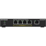 Netgear 300 GS305PP Ethernet Switch - 5 Ports - 2 Layer Supported - Twisted Pair - Desktop, Wall Mountable - 3 Year Limited Warranty (Fleet Network)