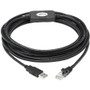 Tripp Lite U009-015-RJ45-X USB to RJ45 Rollover Console Cable (M/M), Black, 15 ft. - 15 ft RJ-45/USB Data Transfer Cable for Switch, - (U009-015-RJ45-X)