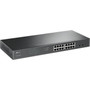 TP-Link JetStream 16-Port Gigabit Easy Smart PoEPoE Switch - 16 Ports - Manageable - Gigabit Ethernet - 1000Base-T 1000Base-X - 2 - TL-SG1218MPE