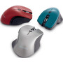 Verbatim USB-Ctrade Wireless Blue LED Mouse - Teal - Blue LEDOptical - Wireless - Radio Frequency - 240 GHz - Teal - 1 Pack - USB 70247