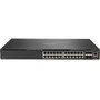 Aruba 24-port 1GbE and 4-port SFP56 Switch - 24 Ports - Manageable - 3 Layer Supported - Modular - 4 SFP Slots - 49 W Power - Twisted JL664A