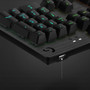 Logitech G512 RGB Mechanical Gaming Keyboard GX Blue USB Passthrough - Cable Connectivity - USB 20 Interface - English - Windows - 920-008936
